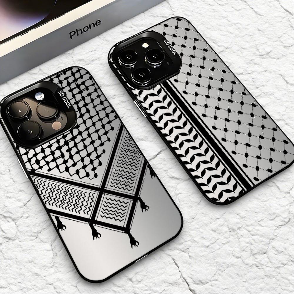 Phone Cases For Iphone 17 - ケフィエ・パレスチナ柄 iPhoneケース iPhone 17 16 15