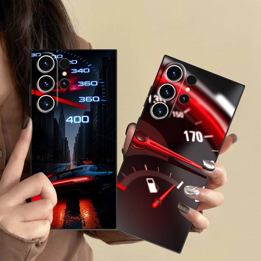 Phone Cases Galaxy S25 - レッドカーゲージケース Samsung Galaxy S26 Ultra Note