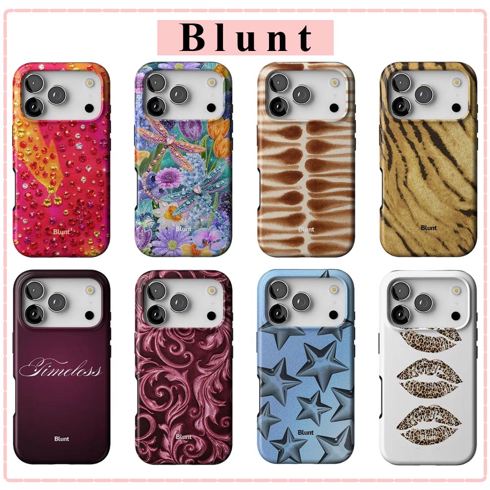Phone Cases Blunt - タイガーテクスチャ ブラントス iPhone 18 17 17e