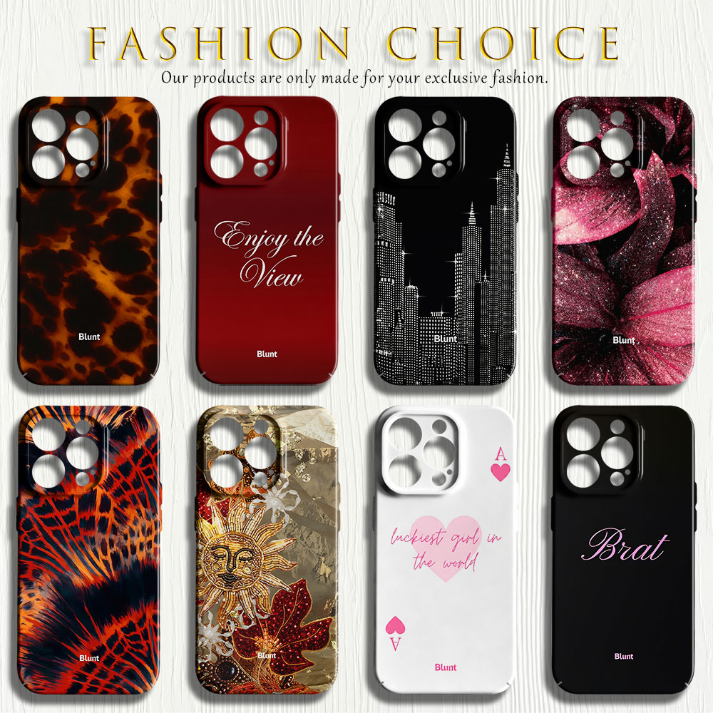 Phone Cases Blunt - ピンクハートカード柄 光沢フィルム ハードフォンケース Samsung Galaxy A27