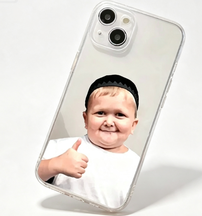 Phone Cases Viral - バイラルなサムズアップキッドのミーム柄クリアスマホケース、遊び心のあるインターネットカルチャーのグラフィックTPU保護カバー、面白いキャラクターパターンのシェル（iPhone 17、16、15、14、13 Pro Max用）