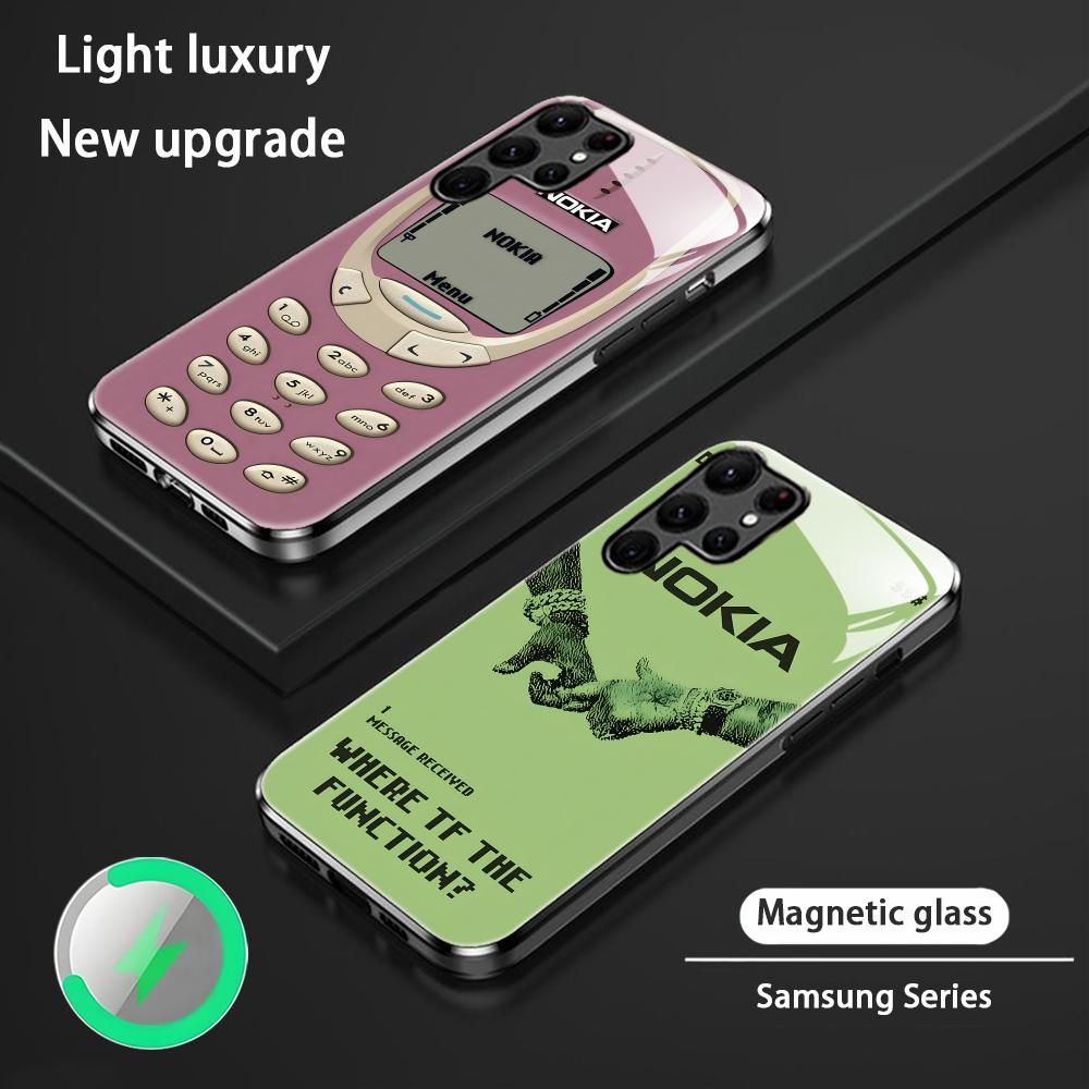 Phone Cases Galaxy S25 - クールなN-Nokiaes-sブランドのスマホケース、Samsung S26 S25 S24 S23 S22
