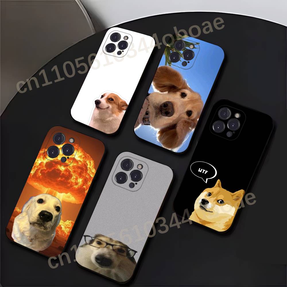 Phone Cases Viral - ウイルス犬柄iPhoneケース iPhone 17,16,15,14,13,12,11,Pro,Max,Plus対応 耐衝撃カバー