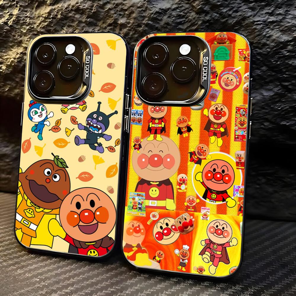 Phone Cases Anime - アニメキュートA-AnpaNmansスマホケース lMDカラー シルバーシェル iPhone 17 16