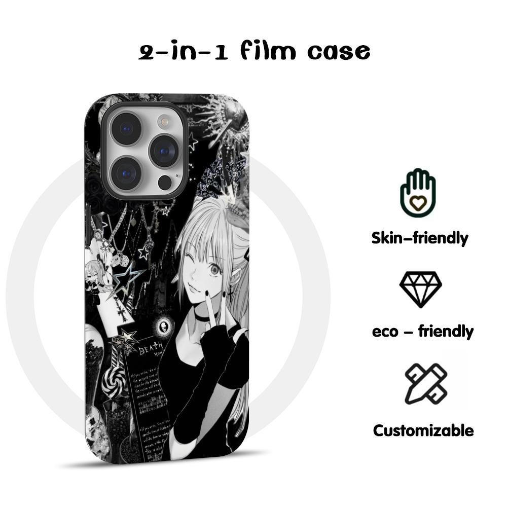 Phone Cases Anime - ミサ Y2K ガール デスノート クラシックアニメ スマホケース