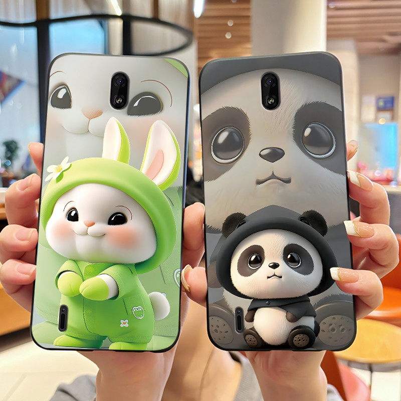 ソフトシリコンブラックケースノキア C1 2020 電話ケー - Phone Cases Viral のレビューと価格