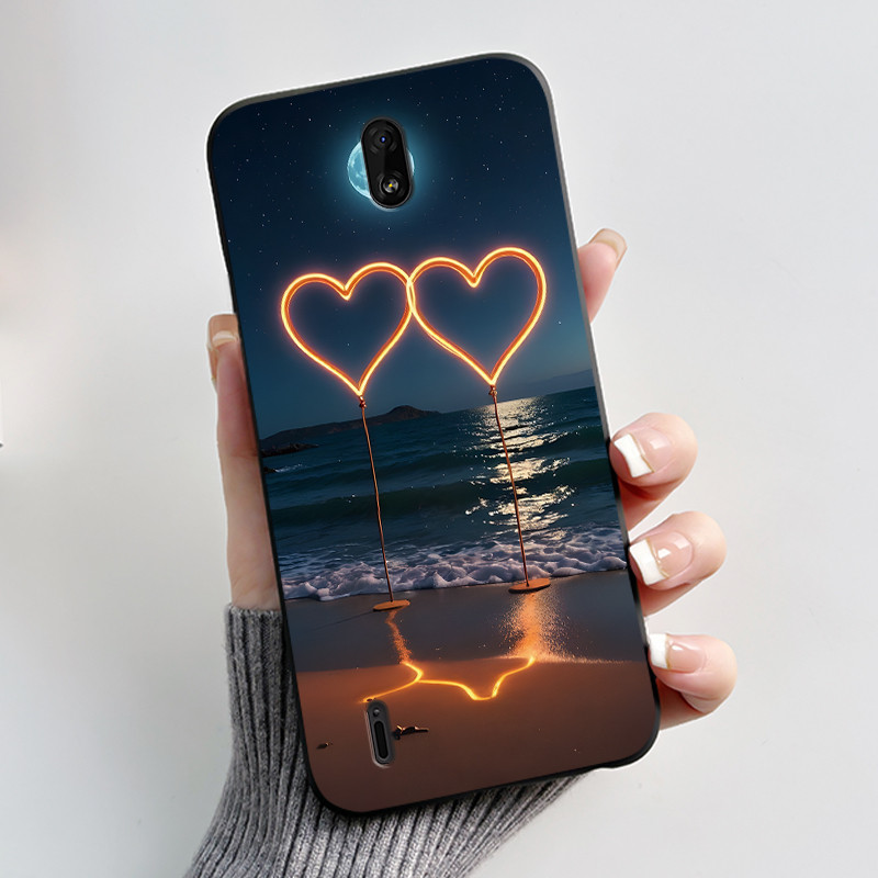 ソフトシリコンブラックケースノキア C1 2020 電話ケー - Phone Cases Viral のレビューと価格