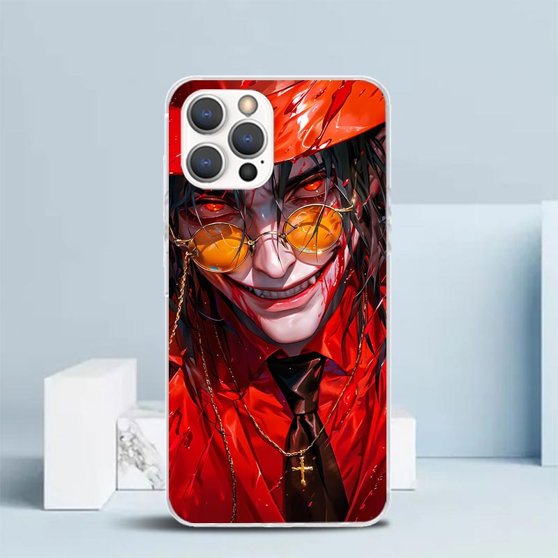 A-アルカード・ヘルシング アニメ ソフトカバー iPhon - Phone Cases That Fit Iphone 16E のレビューと価格