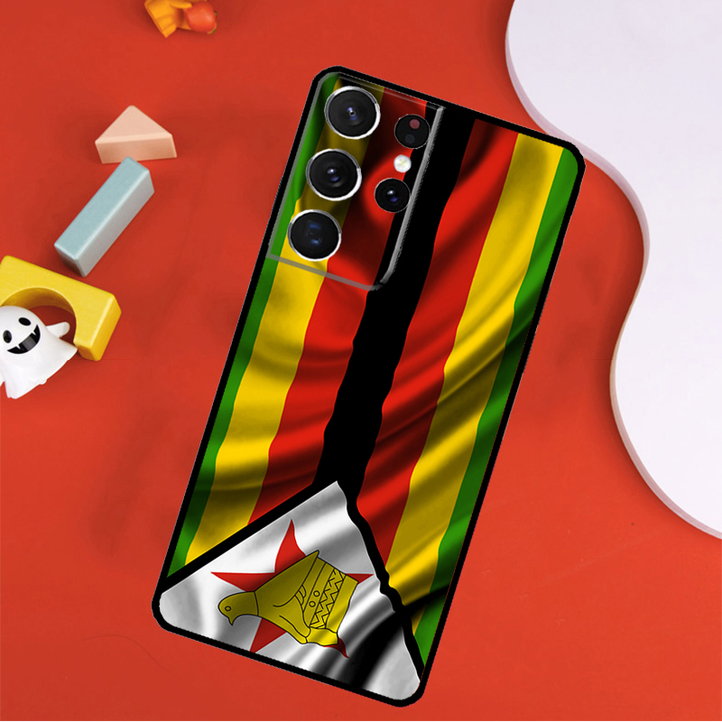 ジンバブエ国旗電話ケース三星銀河 S25 ウルトラ S24  - Phone Cases Zimbabwe のレビューと価格