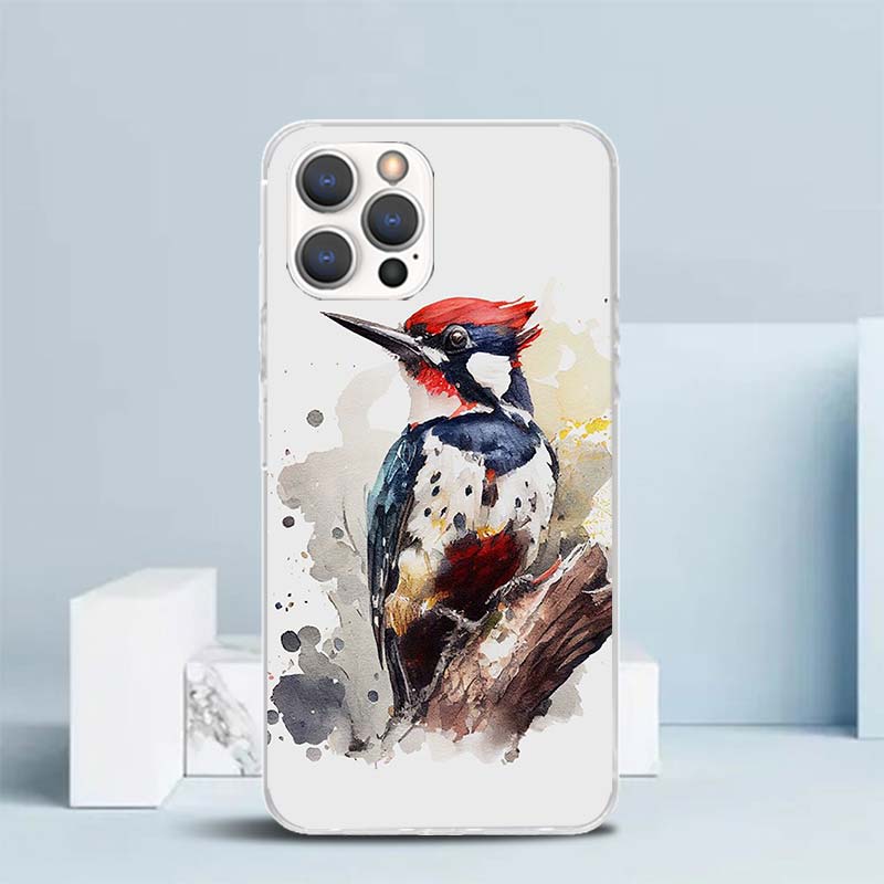 動物油絵の鳥柄ソフトカバー iPhone 16 17 Air - Phone Cases That Fit Iphone 16E のレビューと価格