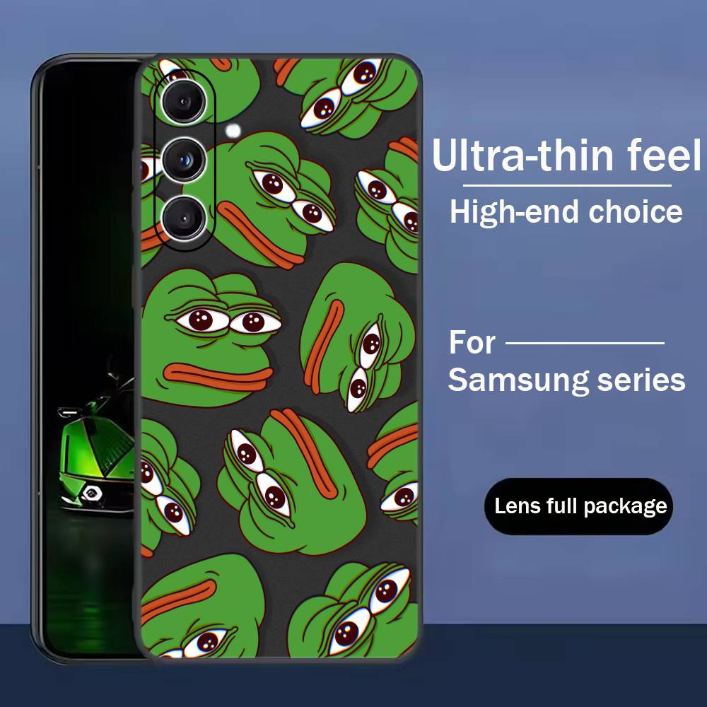 ウイルス性メム ペペ・ザ・フロッグ電話ケース Samsung - Phone Cases Viral のレビューと価格
