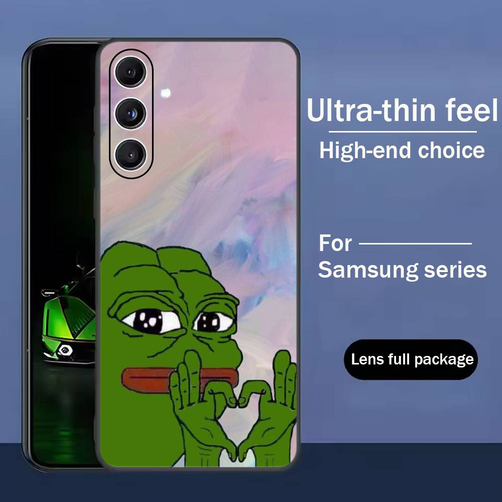 ウイルス性メム ペペ・ザ・フロッグ電話ケース Samsung - Phone Cases Viral のレビューと価格