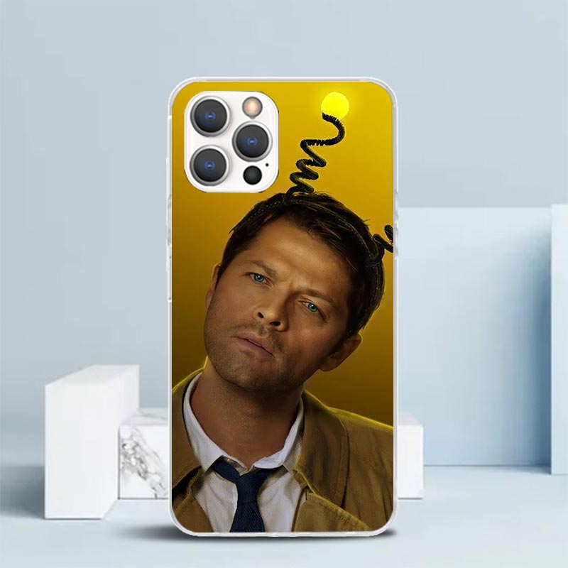 エンジェル・カスティエル スーパーナチュラル ソフトカバー  - Phone Cases That Fit Iphone 16E のレビューと価格