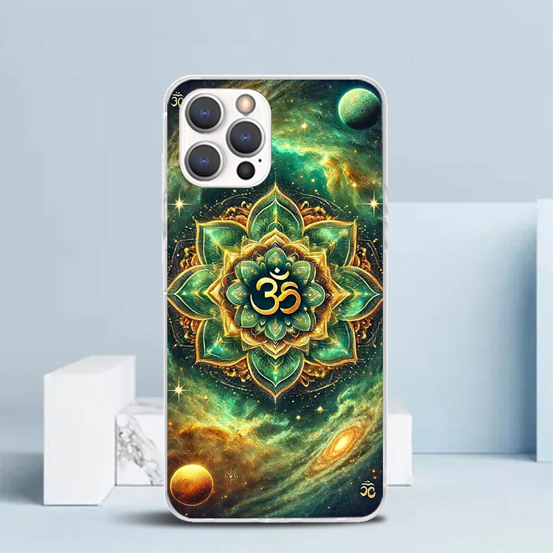 マンダラチャクラ柄ヨガソフトカバー iPhone 16 17 - Phone Cases That Fit Iphone 16E のレビューと価格
