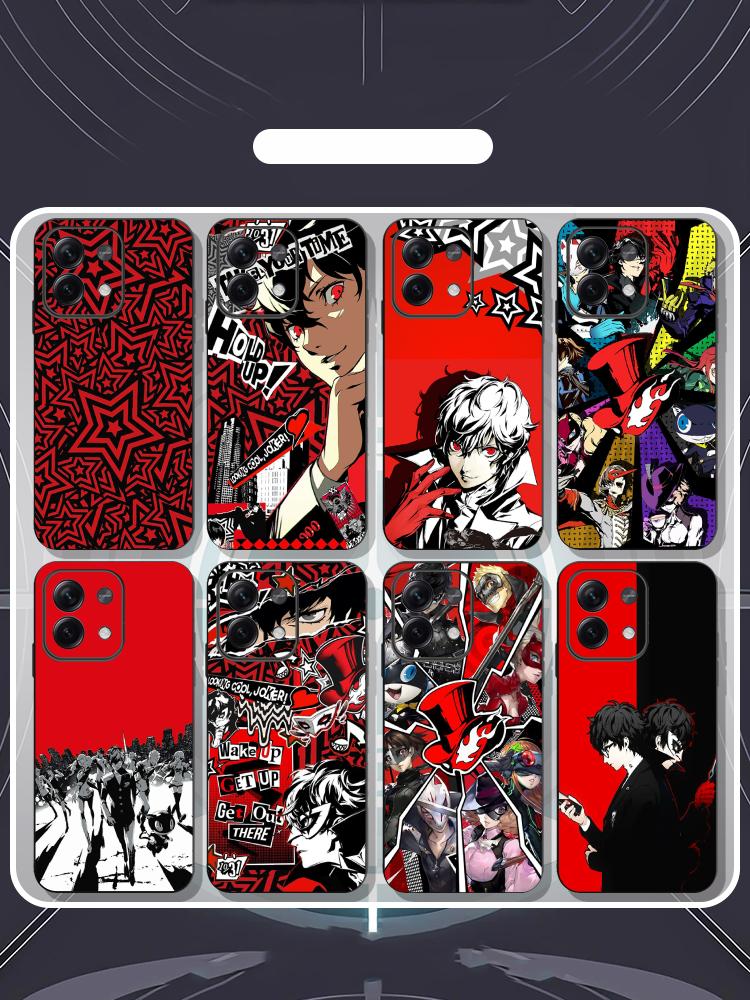 ペルソナ5 ジョーカー ホットゲームポスター付きスマホケース - Phone Cases Redmi のレビューと価格