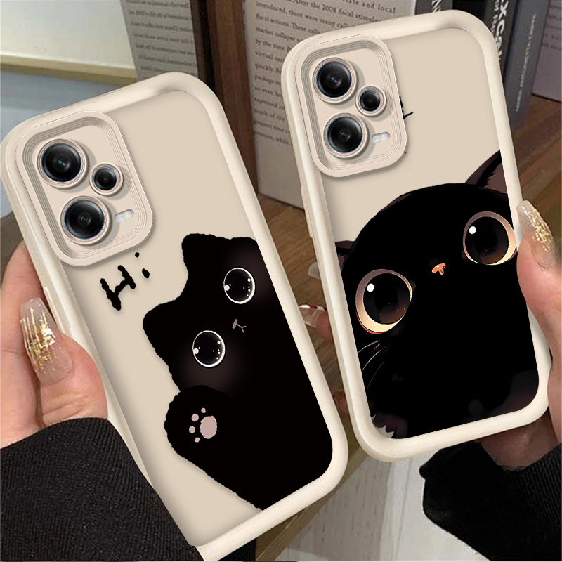 可愛い大きな目の猫のスマホケース Xiaomi Redmi  - Phone Cases Redmi のレビューと価格