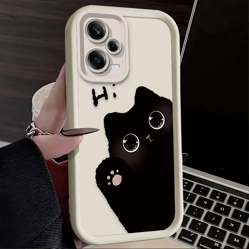 可愛い大きな目の猫のスマホケース Xiaomi Redmi  - Phone Cases Redmi のレビューと価格