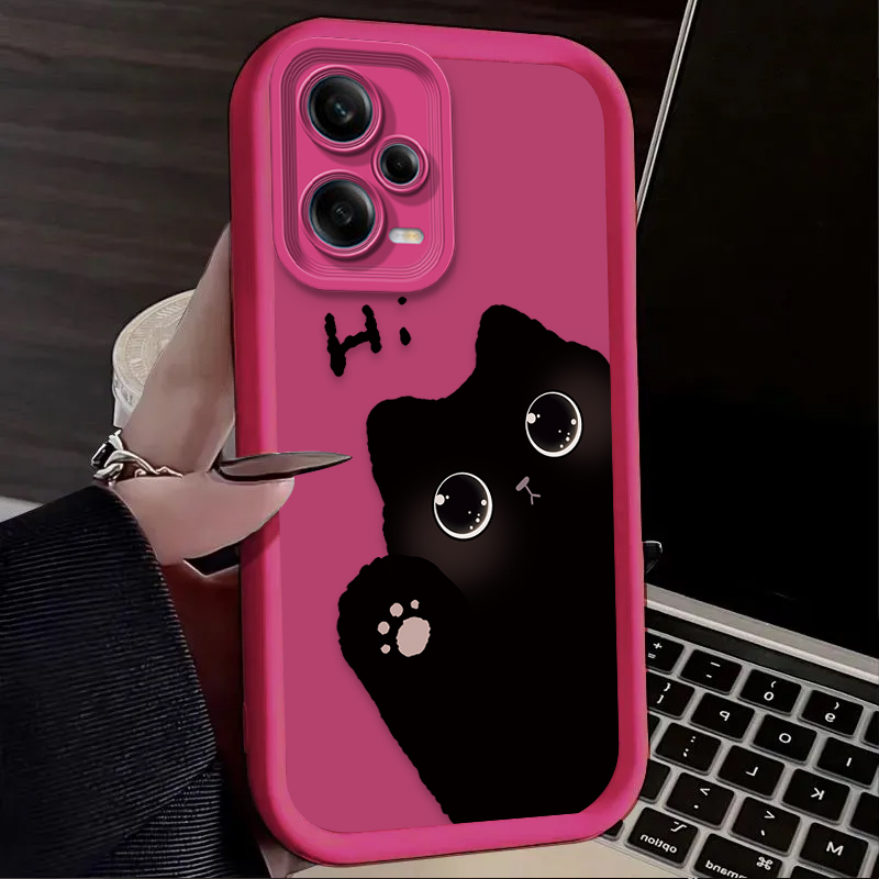 可愛い大きな目の猫のスマホケース Xiaomi Redmi  - Phone Cases Redmi のレビューと価格