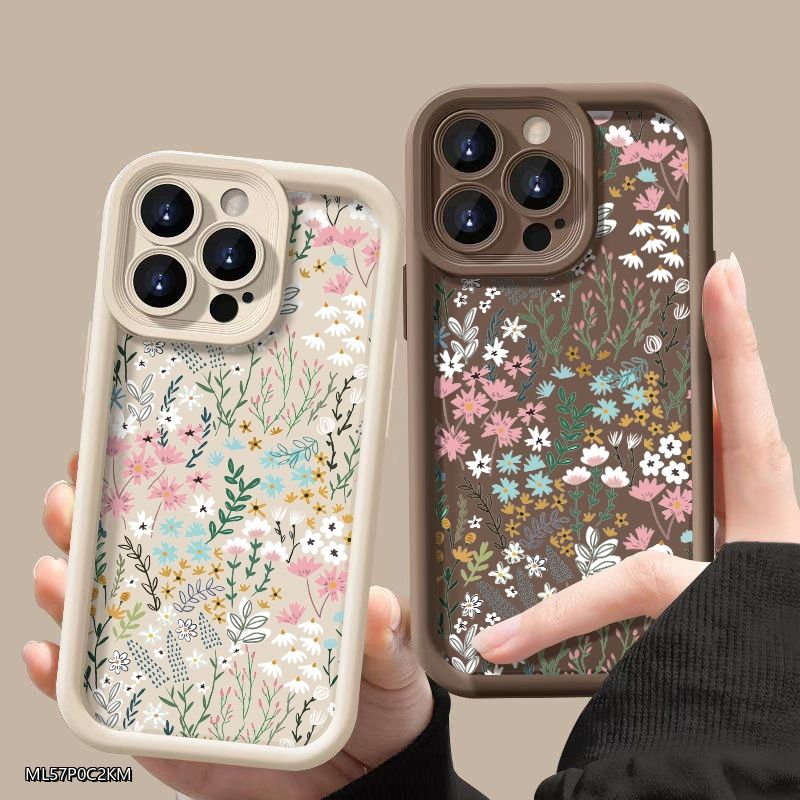 ピンクの竹と花柄のiPhoneケース Xiaomi Redm - Phone Cases Redmi のレビューと価格