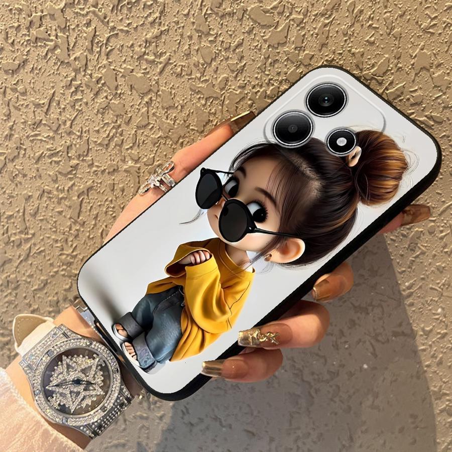 漫画の女の子柄のXiaomi Redmi Note 14 1 - Phone Cases Redmi のレビューと価格