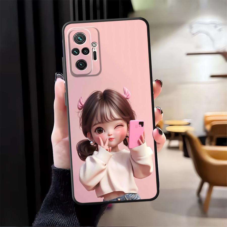 漫画の女の子柄のXiaomi Redmi Note 14 1 - Phone Cases Redmi のレビューと価格