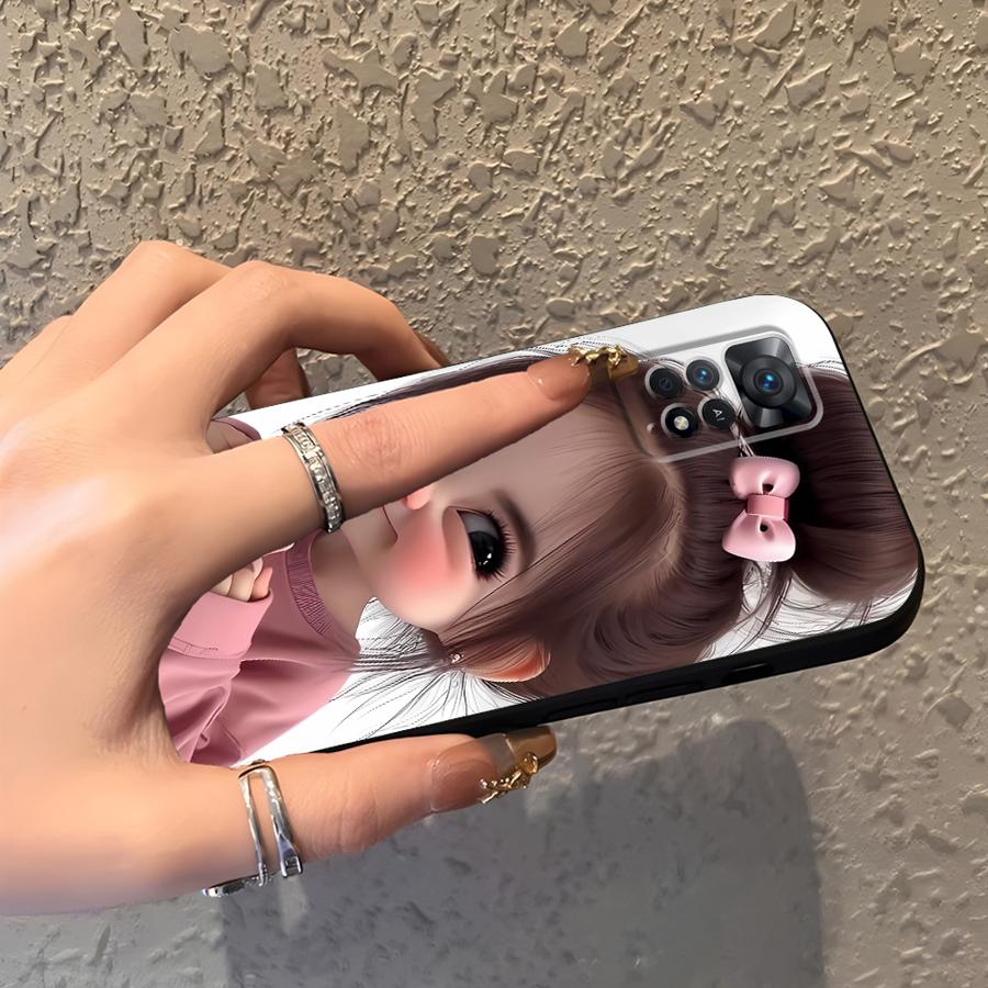 漫画の女の子柄のXiaomi Redmi Note 14 1 - Phone Cases Redmi のレビューと価格