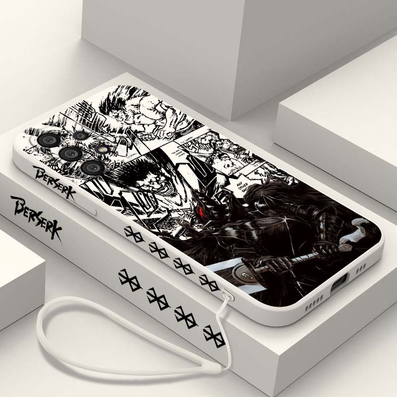 ホットアニメ「ベルセルク」ゾッド・ガッツ柄のSamsung  - Phone Cases Anime のレビューと価格