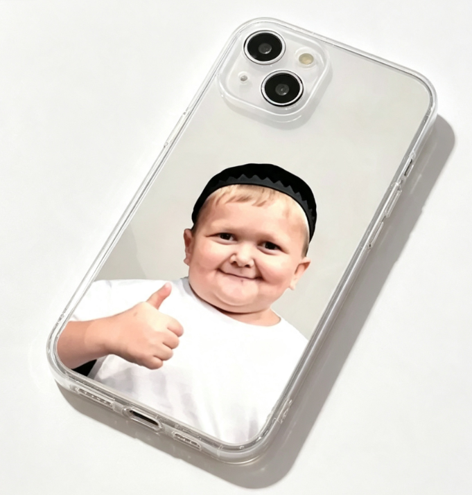 バイラルなサムズアップキッドのミーム柄クリアスマホケース、遊 - Phone Cases Viral のレビューと価格