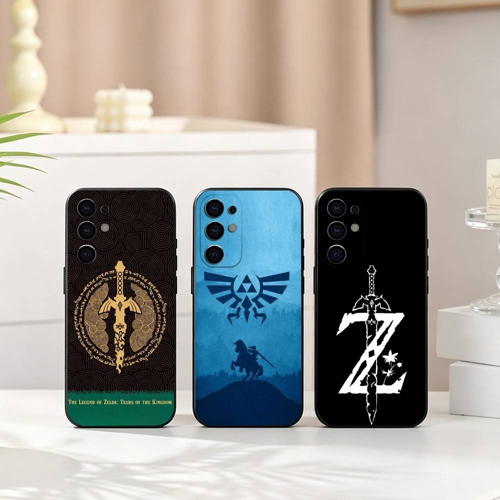 ゲーム「ゼルダの伝説」ギフト用スマホケース ブラックシリコン - Phone Cases Zelda のレビューと価格
