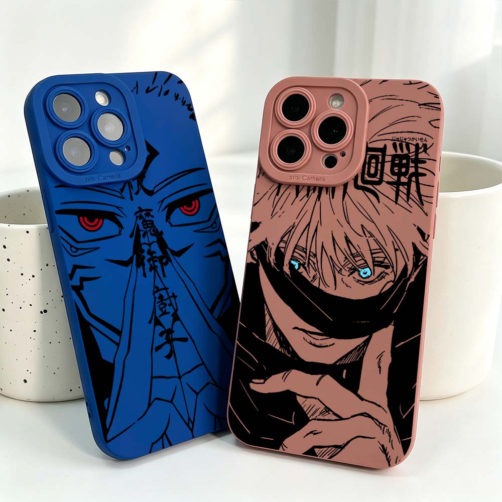 アニメ「呪術廻戦」クールカバーシリコンケース iPhone  - Phone Cases Anime のレビューと価格