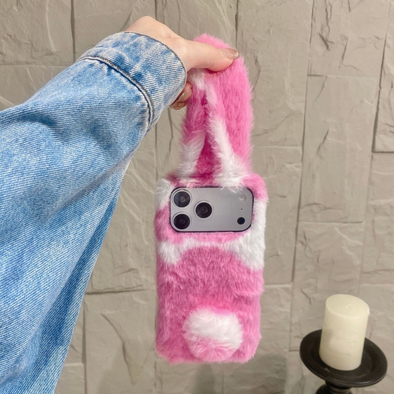 可愛いウサギデザインのふわふわスマホケース iPhone 1 - Phone Cases For Iphone 17 のレビューと価格