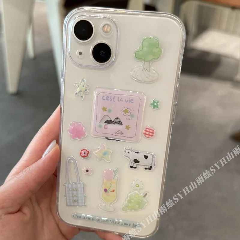 ふわふわゼリーステッカー バイラル Xiaohongshuと - Phone Cases Viral のレビューと価格