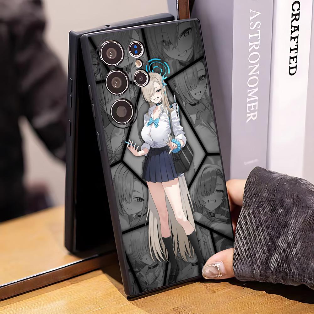 ホットブルーアーカイブ グリルアスナ スマホケース サムスン - Phone Cases Galaxy S25 のレビューと価格